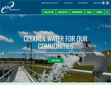 Tablet Screenshot of esginc.net